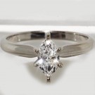 Klassisk 0,52 ct diamant solitairering