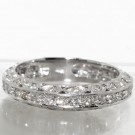 Meget smuk 1,02 ct eternity diamantring