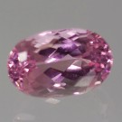 PURPLE-PINK 9,40 ct. oval sleben kunzite